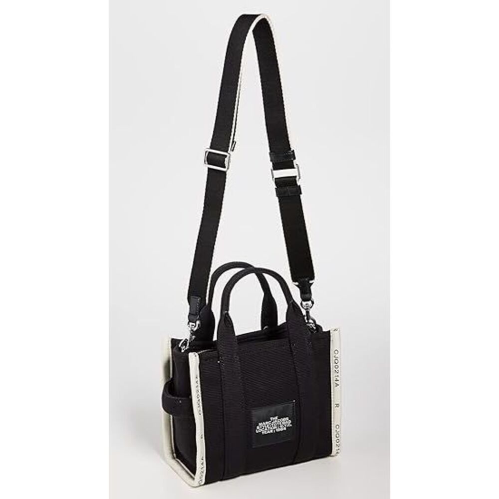 Marc Jacobs The Jacquard Small Tote Bag - BLACK - Picture 3 of 3